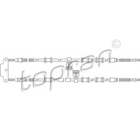 Handbremsseil 207 867 von TOPRAN günstig für 34,43 € online kaufen