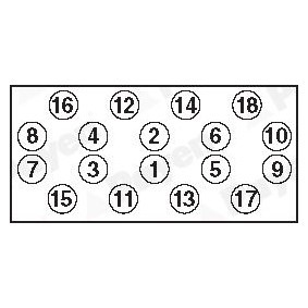 Zylinderkopfschraubensatz HBS296