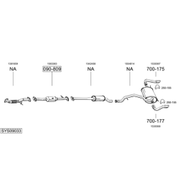 Abgasrohr 823-279