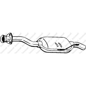 Mittelschalldämpfer 175-025 von BOSAL günstig für 131,99 € online kaufen