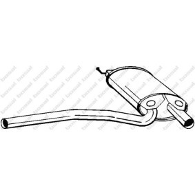 Mittelschalldämpfer von BOSAL