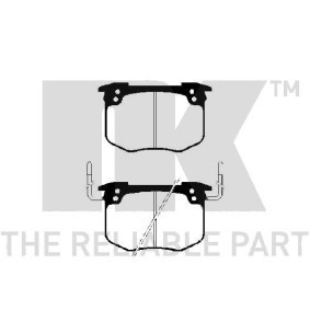 Acquista Kit pastiglie freni da NK 223708 a buon mercato per soli 21,52 €