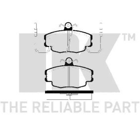 Acquista Kit pastiglie freni da NK 223929 a buon mercato per soli 33,68 €