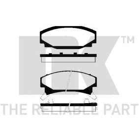 Acquista Kit pastiglie freni da NK 229208 a buon mercato per soli 38,25 €