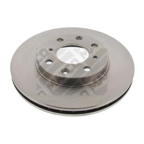Achetez des Disque de frein MAPCO 15626 à prix pour 31,46 €