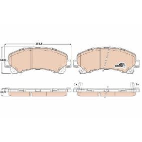 Acquista Kit pastiglie freni da TRW GDB3545 a buon mercato per soli 55,13 €