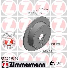 Bremsscheibe 530.2465.20 von ZIMMERMANN günstig für 51,88 € online kaufen