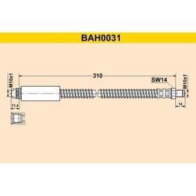 Compre Tubo flexível de travão da Barum BAH0031 a um preço baixo por 7,63 €