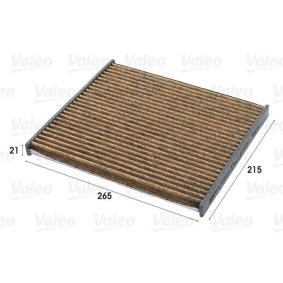 Innenraumfilter für ABARTH von VALEO