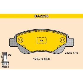 Comprar Juego de pastillas de freno de Barum BA2296 a bajo precio de 67,64 €