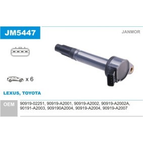 Zündspule für LEXUS von JANMOR