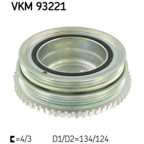 Achetez des Poulie damper (vilebrequin) SKF VKM 93221 à prix pour 49,22 €