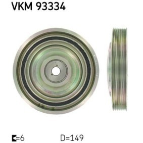 Riemenscheibe, Kurbelwelle VKM 93334 von SKF günstig für 63,14 € online kaufen