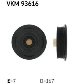 Comprar Polea de cigüeñal de SKF VKM 93616 a bajo precio de 99,60 €