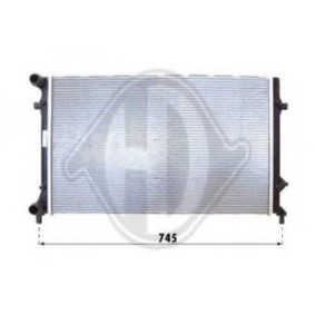 Achetez des Radiateur du moteur DIEDERICHS 8221409 à prix pour 84,76 €