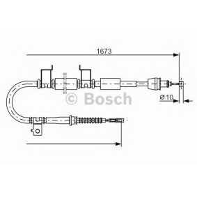 Handbremsseil für KIA von BOSCH