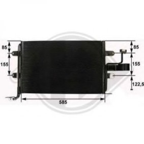 Klimakondensator 8701112 für SEAT