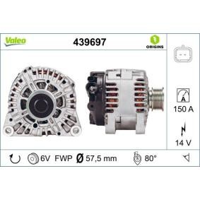 Kjøp Dynamo av VALEO 439697 til den lave prisen 4083,45 NOK