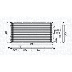 Acquista Condensatore climatizzatore da MAGNETI MARELLI 350203644000 a buon mercato per soli 113,60 €