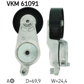 Compre Rolo tensor, correia trapezoidal estriada da SKF VKM 61091 a um preço baixo por 146,39 €