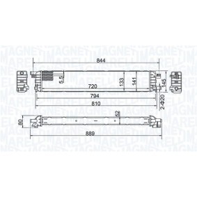 Klimakondensator 350203685000 von MAGNETI MARELLI günstig für 210,56 € online kaufen