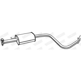 Achetez des Silencieux intermédiaire WALKER 21375 à prix pour 43,25 €