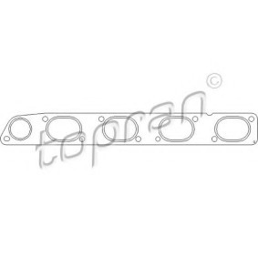 Compre Junta, colector de escape da TOPRAN 207 703 a um preço baixo por 18,69 €