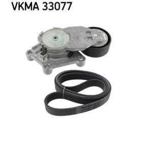 Achetez des Jeu de courroies trapézoïdales à nervures SKF VKMA 33077 à prix pour 51,51 €