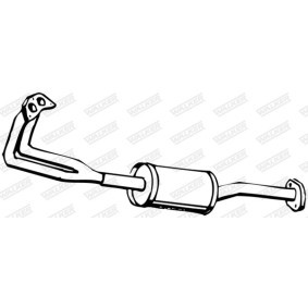 Vorschalldämpfer von WALKER 06285