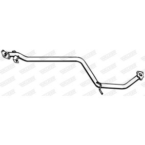 Abgasrohr von WALKER günstig für 38,61 €