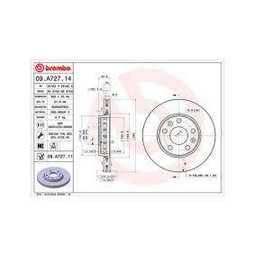 Køb Bremseskive af MAGNETI MARELLI 360406077600 til den lave pris 827,61 DKK
