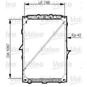 Kjøp Radiator, motorkjøling av VALEO 733544 til den lave prisen 14244,33 NOK