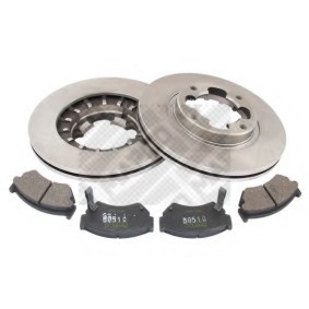 Bremsscheiben und -beläge für SUBARU von MAPCO