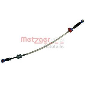 Seilzug, Schaltgetriebe von METZGER