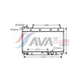 Klimakondensator CT5029 für BUICK