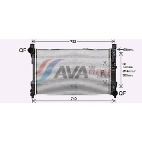 Acquista Condensatore climatizzatore da AVA COOLING SYSTEMS FD5245 a buon mercato per soli 1159,82 €