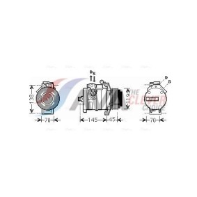 Achetez des Radiateur du moteur AVA COOLING SYSTEMS KA2139 à prix pour 172,15 €