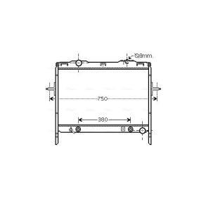 Achetez des Radiateur du moteur AVA COOLING SYSTEMS KAA2058 à prix pour 273,77 €
