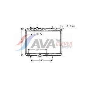 Acquista Radiatore motore da AVA COOLING SYSTEMS MR2002 a buon mercato per soli 242,39 €
