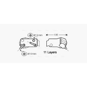 Comprar Radiador de aceite, transmisión automática de AVA COOLING SYSTEMS BW3351 a bajo precio de 144,43 €