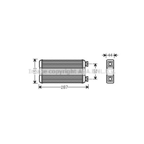 Osta Lämmityslaitteen kenno AVA COOLING SYSTEMS:llä RT6457 edullisesti hintaan 76,64 €