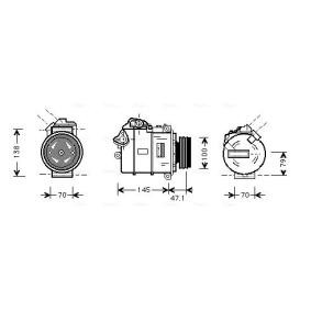 Acquista Compressore aria condizionata da AVA COOLING SYSTEMS BWAK306 a buon mercato per soli 498,06 €