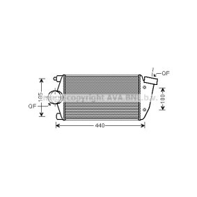 Köp Intercooler av AVA COOLING SYSTEMS PR4071 till det låga priset 5836,74 kr