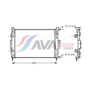 Köp Intercooler av AVA COOLING SYSTEMS PR4075 till det låga priset 9797,10 kr