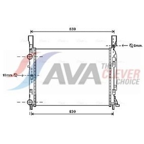 Köp Intercooler av AVA COOLING SYSTEMS HY4227 till det låga priset 1554,16 kr
