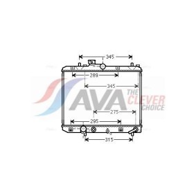 Achetez des Radiateur du moteur AVA COOLING SYSTEMS IS2010 à prix pour 1054,38 €