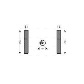 Achetez des Filtre déshydratant, climatisation AVA COOLING SYSTEMS MTD233 à prix pour 56,43 €