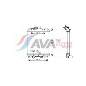 Verdampfer, Klimaanlage MSV595