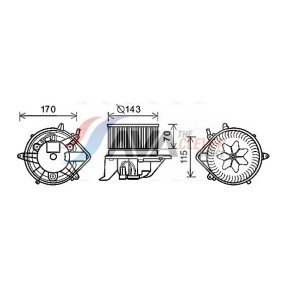 Gebläsemotor AL7503
