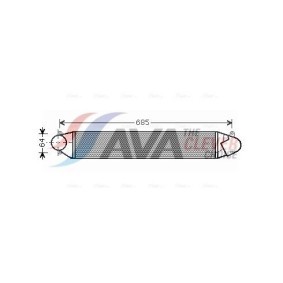Köp Intercooler av AVA COOLING SYSTEMS PR4058 till det låga priset 10917,84 kr